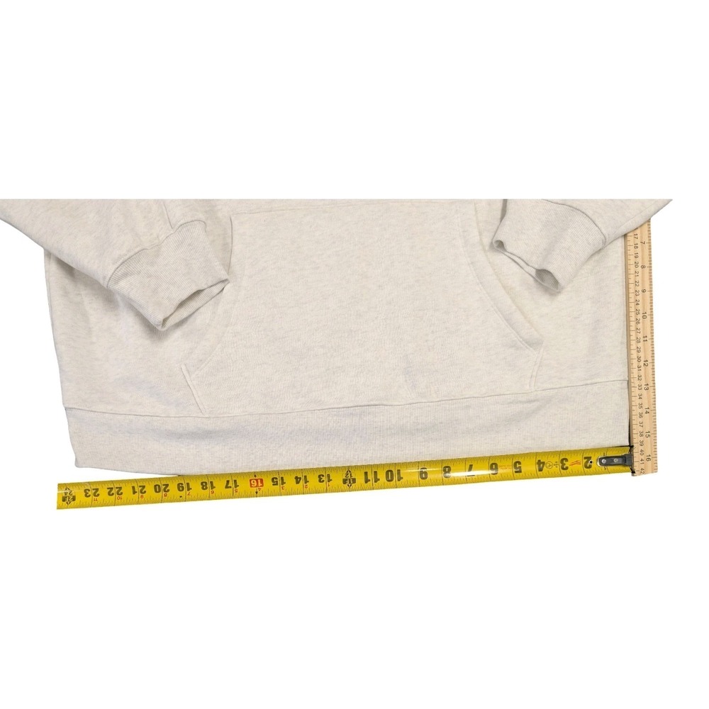 ⭐C4 Women Oversized Hooded Pullover Sweatshirt - Wild Fable Cream/Gray Size XXL - Picture 3 of 4